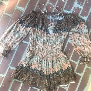 Free People Offshoulder Romper